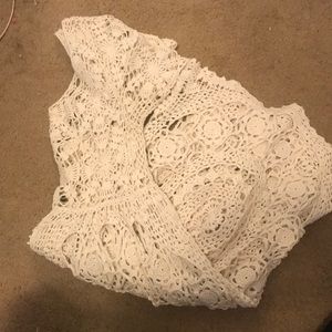 Knitted and Knotted cover/dress